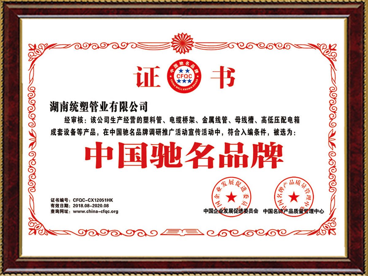 中國馳名品牌